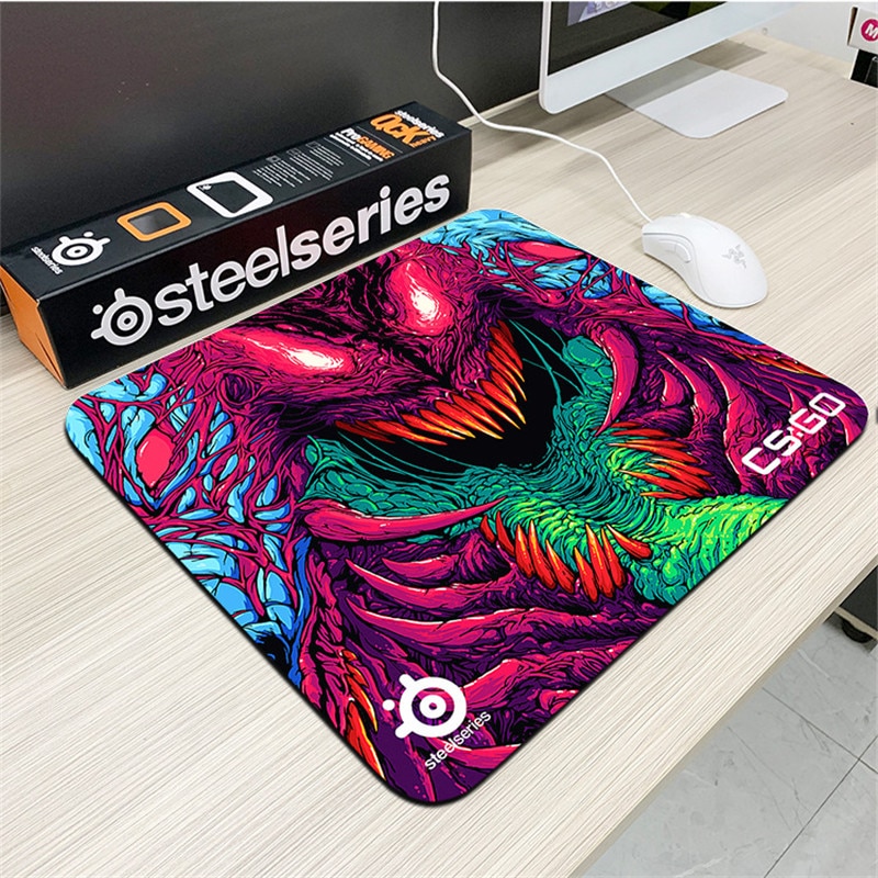 Juego MousePad alfobrilla de ratón ordenador ratón Pad jugador Mause alfombra PC escritorio Mat con teclado de 400X450 cuaderno alfombrilla grande para ratón