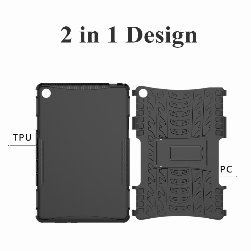 Étui pour Huawei MediaPad M5 Lite 10 BAH2-W19/L09/W09 10.1 "étui pour tablette housse de support antichoc pour Huawei Mediapad M5 Lite 10