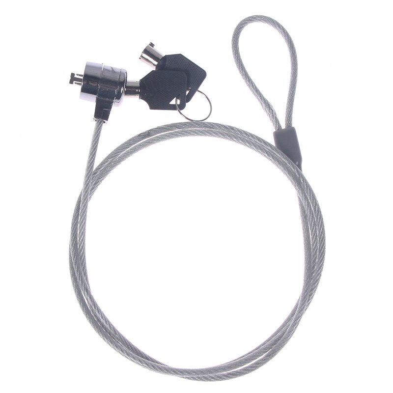 Notebook Laptop Computer Lock Beveiliging Chain Cable Lock Met 2 Sleutels Anti-Dief Vergrendeling Gereedschap