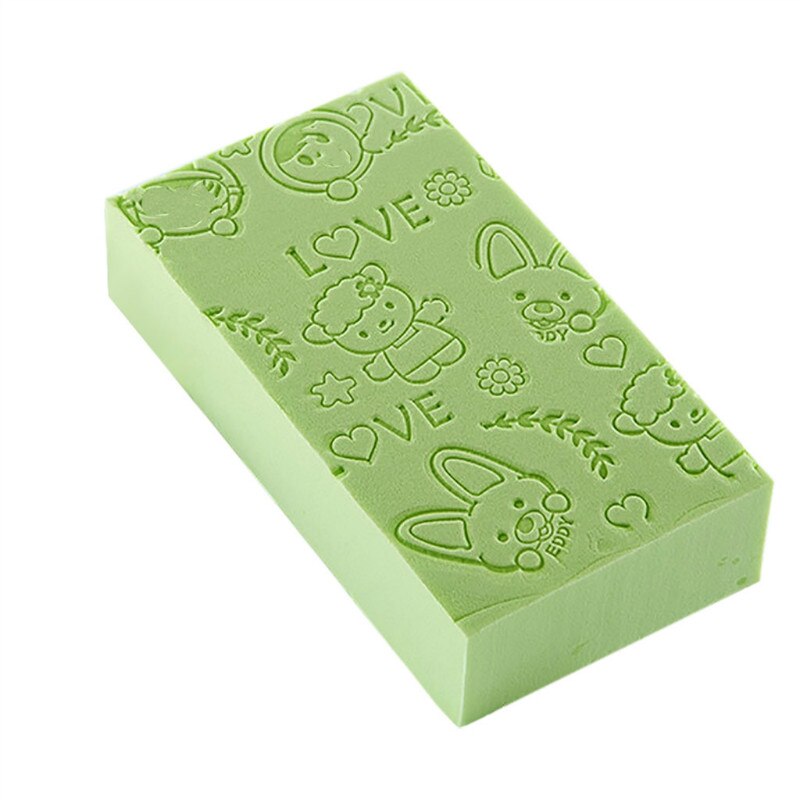 Éponge de bain Ultra douce pour bébé, accessoire de bain exfoliant pour enfant, en coton, à friction, boule de douche: Sponge