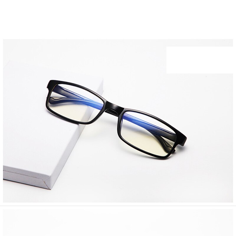 Privel Oversize Square Blue Light Blocking Glasses – Unisex, Polycarbonate, Retro Style