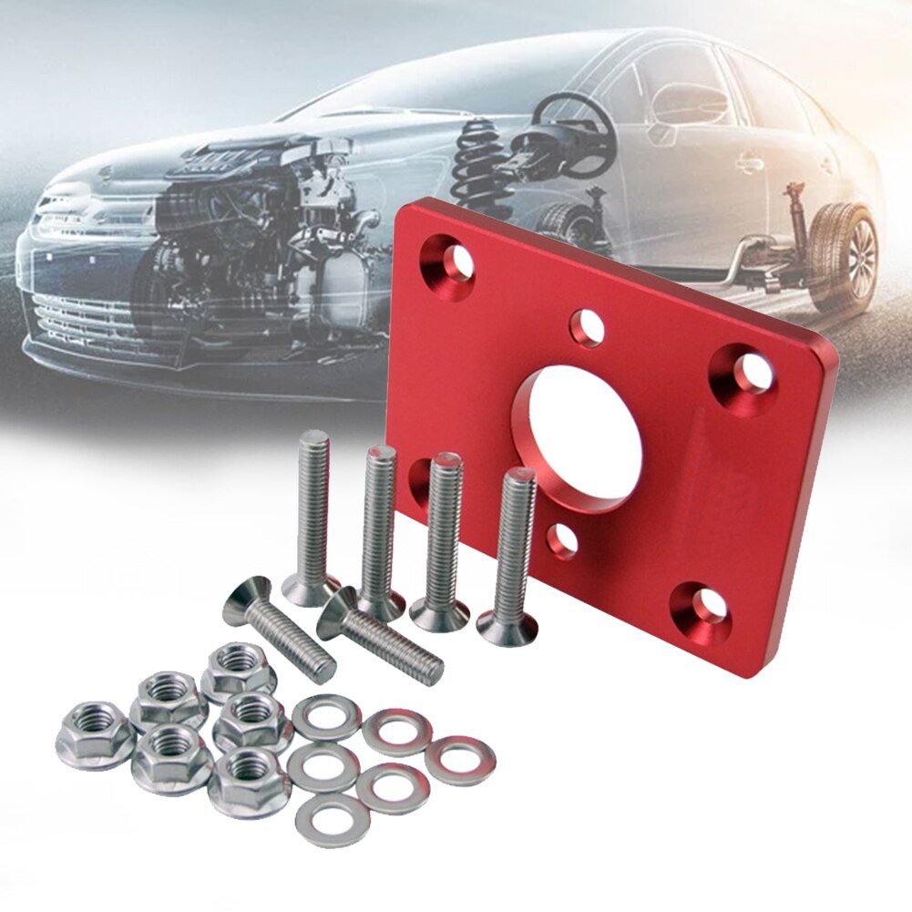 1set Steering Car Accessory Engine Parts Aluminum Alloy Racing Modification Driving Delete Plate Brake Booster For Honda: Default Title