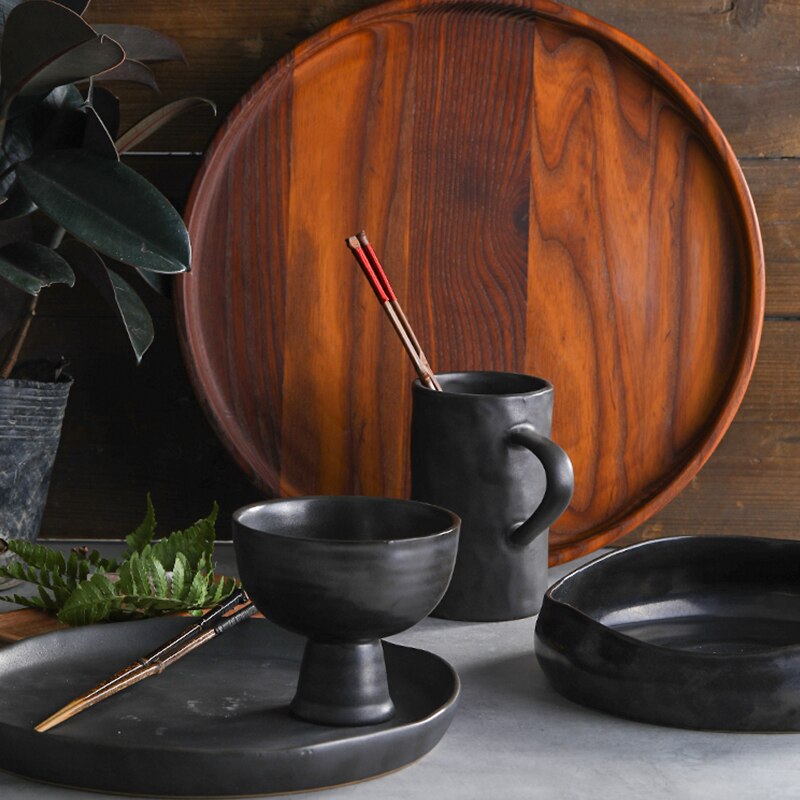 Palillos de madera Natural hechos a mano de estilo japonés para bebé, artículos para comer, palitos para picar con cuerda redondos, nueva venta, Japón/China