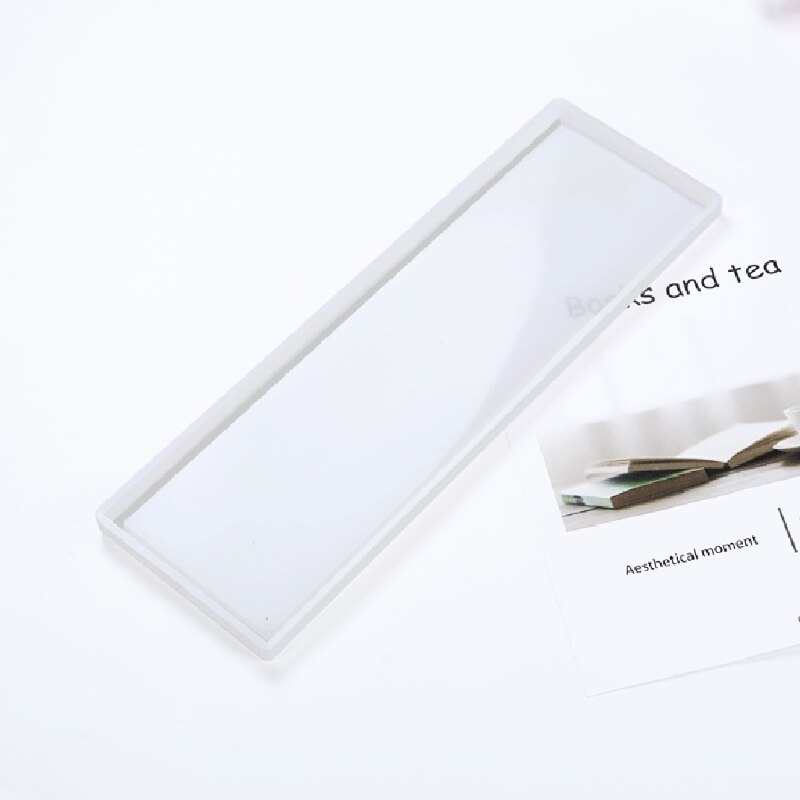 Silicone Resin Tray Mold Epoxy Resin Casting Mold for DIY Vanity Tray Jewelry Tray Serving Board and Serving Tray Mold