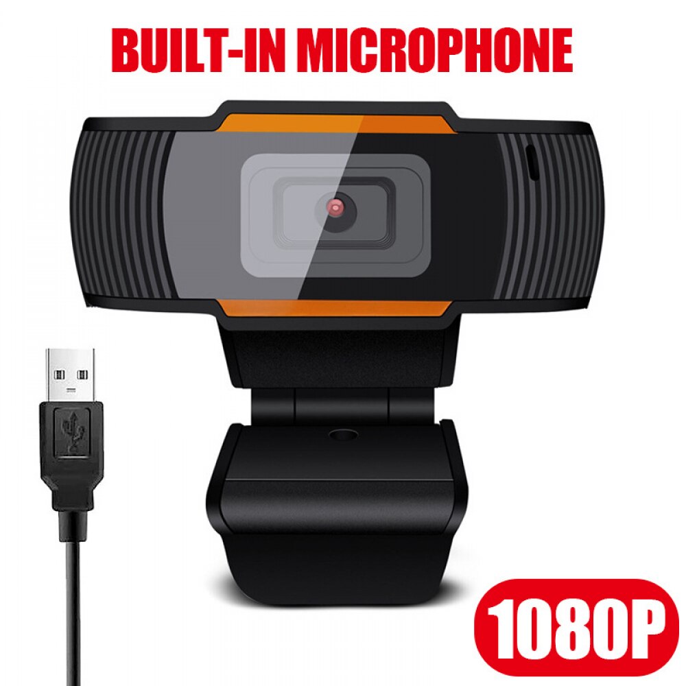 HD Webcam 1080P Camera built-in Microphone USB Video For Live Broadcast Video Calling Conference Work