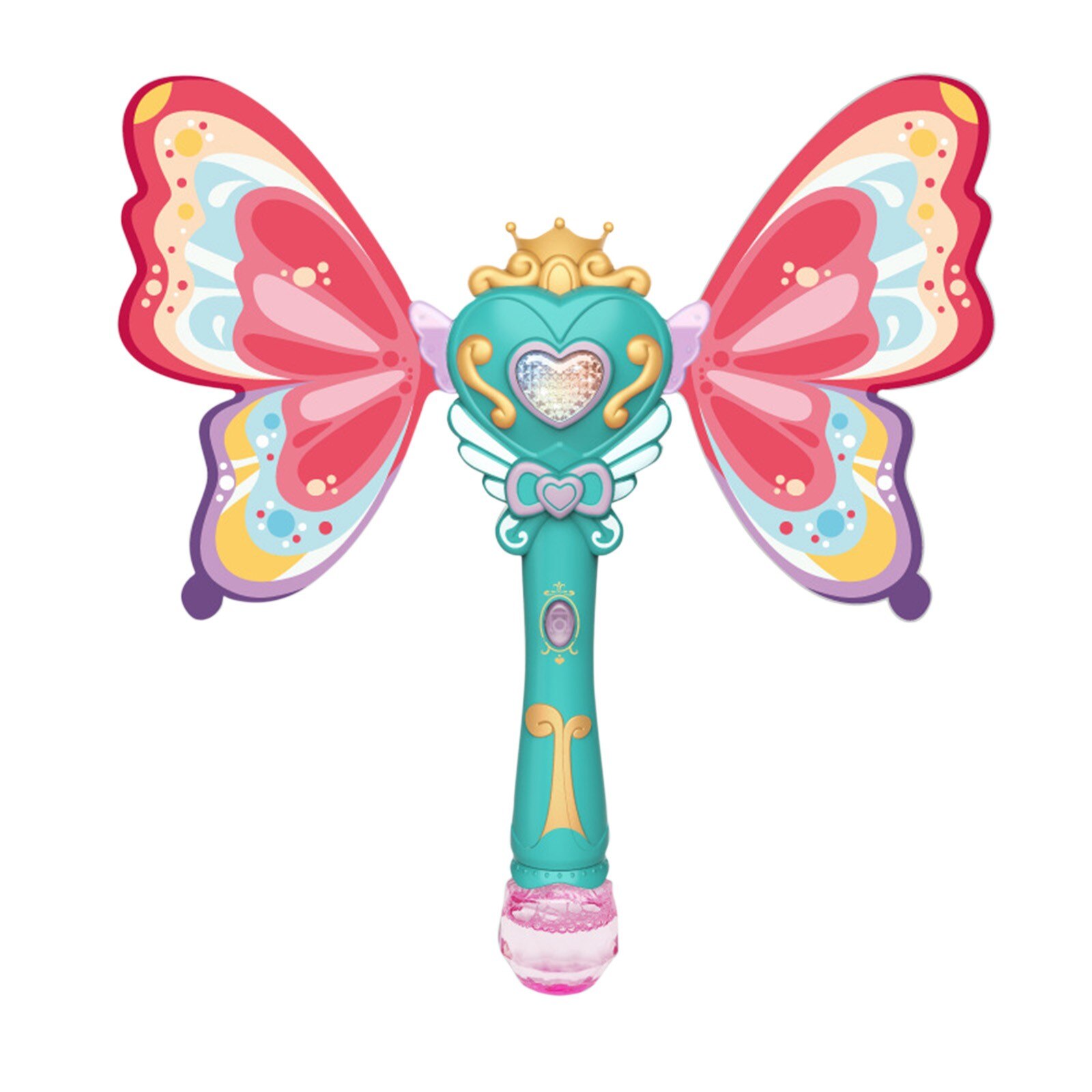 Kinderen Vlinder Fairy Magic Bubble Wand Volledig Automatische Bubble Machine Kinderen Verjaardag Blazen Bubble Speelgoed 100Ml 5 *