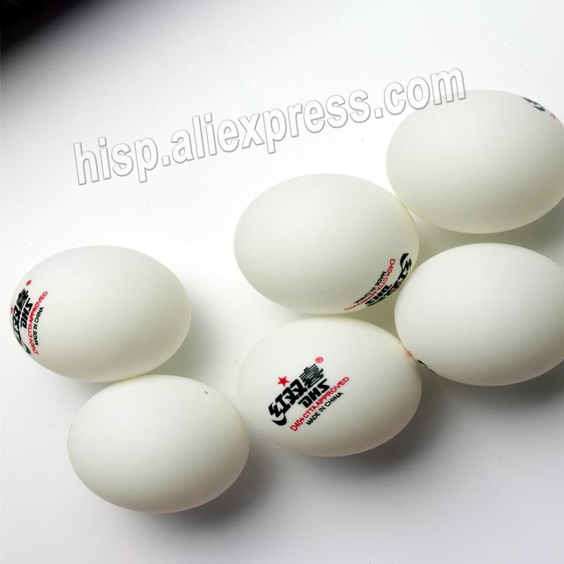 Original DHS one star dual 40+ table tennis ball material Seamed balls total 20 balls for ping pong game
