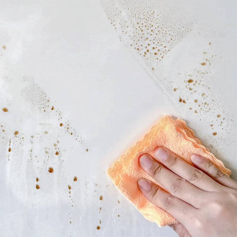 Waterproof Wall Stickers Transparent Adhesive Wall Wallpaper Electrostatic Adsorption Kitchen Oil Pollution Prevention Sticker