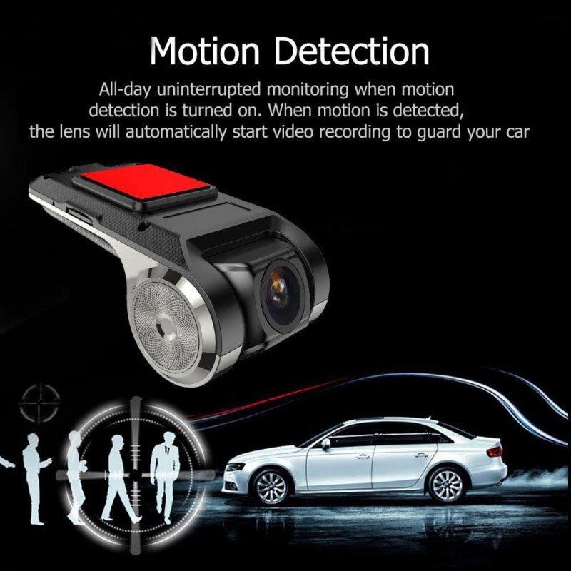 Spot Car Driving Recorder USB DVR Front Dash Camera Night Vision Speed Measurement Car Styling