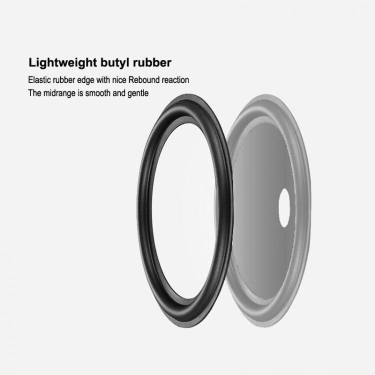 2pcs 6.5 Inch 100W Full Range Frequency Car Audio Speaker Heavy Mid-bass Ultrathin Modified Speaker Non-destructive Installation