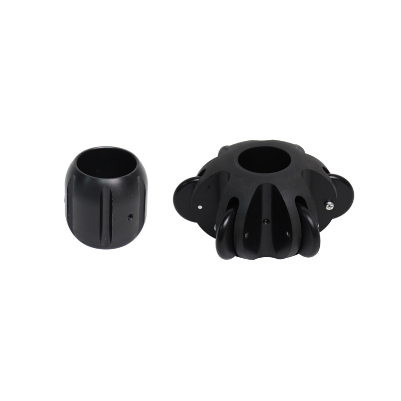 40mm 90mm ABS Skid For 28mm Pipe Camera Head Video Camera Head Protective Skid DIY Flexible Pipeline Camera Head Skid