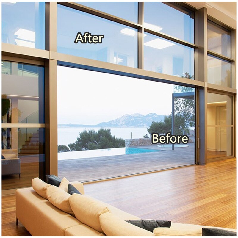 schick-Fix eine möglichkeit Reflektierende spiegel Film Fenster Film,Anti UV Wärme Kontrolle Privatsphäbetreffend Solar- Fenster Film, statisch Haftenden Keine Kleber Farbton