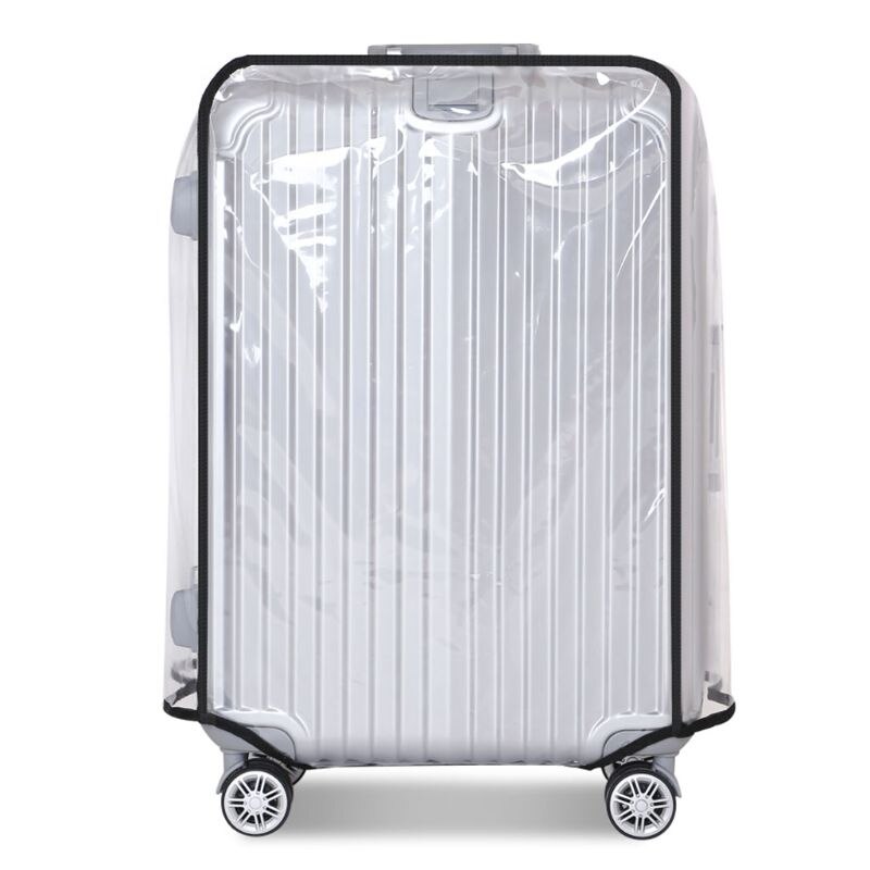 Luggage Cover Clear PVC Suitcase Cover for Carry on Luggage