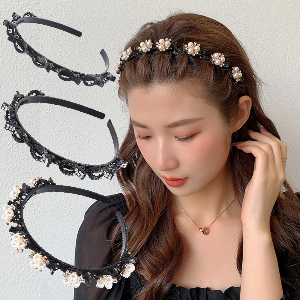 Unisex Alice Hairband Headband Men Women Sports Hair Band Hoop Metal Hoop Double Bangs Hairstyle Hairpin Hair Accessories