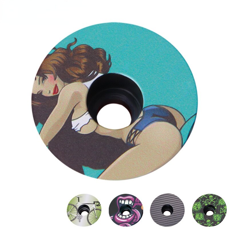 Fietsen Super Light Cool Mtb Racefiets Kom Cover Fiets Stem Top Cap Voor 28.6Mm Voorvork Headset Cap fietsen Accessoires