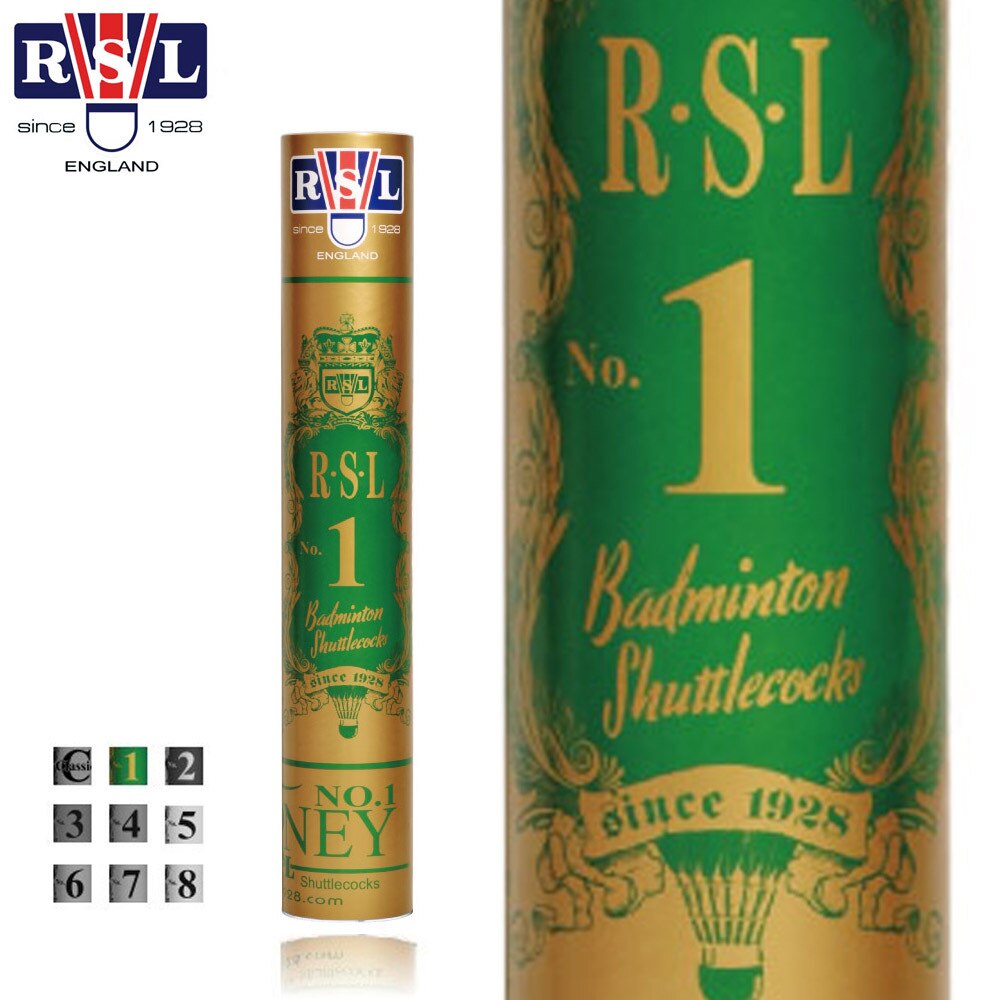 Original Rsl Shuttlecock Rsl No.1 Badminton Shuttlecock High Top Duck