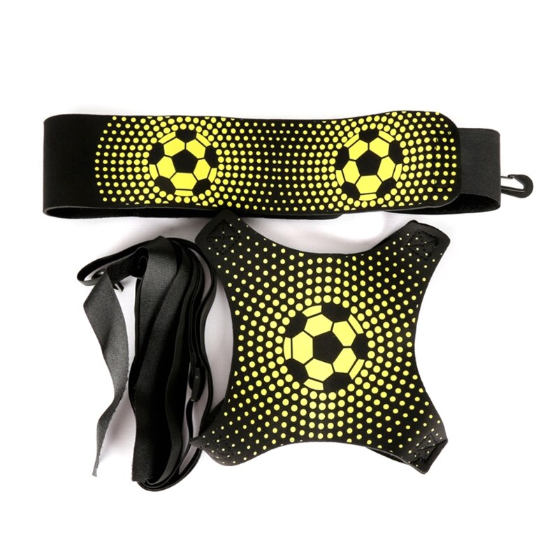Verstelbare Voetbal Kick Trainer Voetbal Trainingsapparatuur Voetbal Trainer Solo Praktijk Assistance Elastische Riem: Football