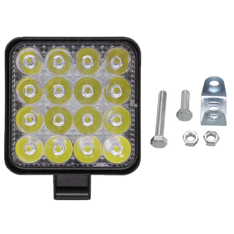 4 kpl 12v 24v 48w auton offroad työvalo led bar työvalo flood maastoauto off-road 4 x 4 led maastoauto maastotraktorin ajovalo kohdevalo