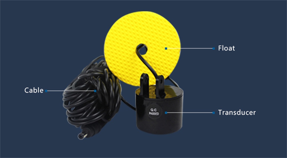 Lucky Sonar Transducer 328 Voeten 100 M Waterdiepte Vis Sonar FF1108-1/FF818/FF718/FF718Li/FF1108C /FF718LiC Kabel Transducer Sonar