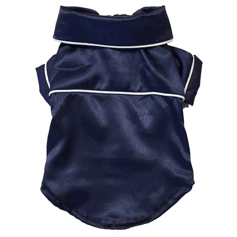 Pijama de Bulldog Francés de seda suave, pijama para perros pequeños, ropa para mascotas, camisa para perro, pijamas de verano 1.: DL / XL