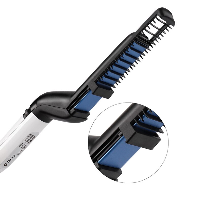 Multifunctional Hair Comb straightener Heated man's Hair Beard Brush Quick Straightening Beard Brush barber Styler Accessories