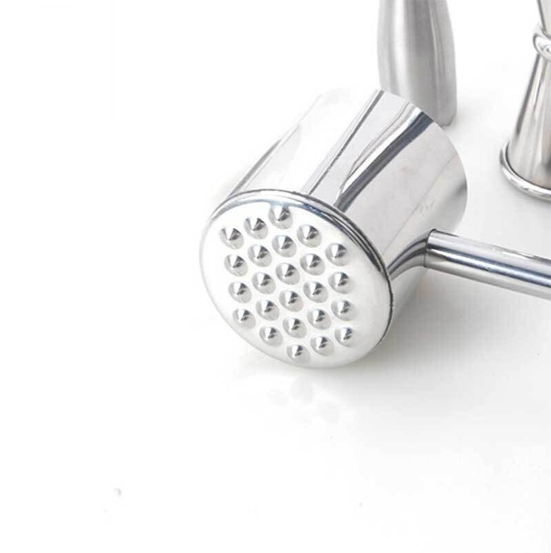Double-sided 304 steak pine meat hammer stainless steel meat hammer crushed ice hammer knocking meat hammer kitchen gadgets