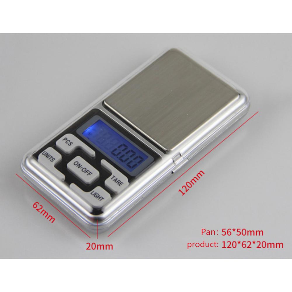 0.01/0.1g Precision LCD Digital Scales 100/300/500g Mini Electronic Grams Weight Balance Scale for Tea Baking Weighing Scale