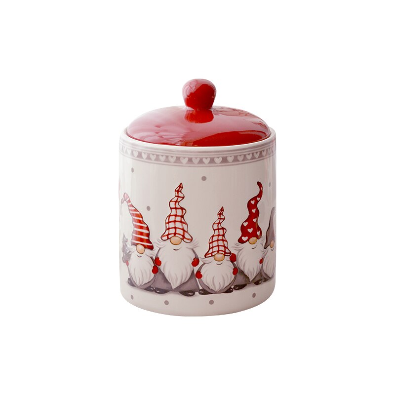 Cute Christmas Rectangular Plate Export Dinner Plate Net Red Ceramic Plate Fish Steak Flat Round Dish Plate: Silver