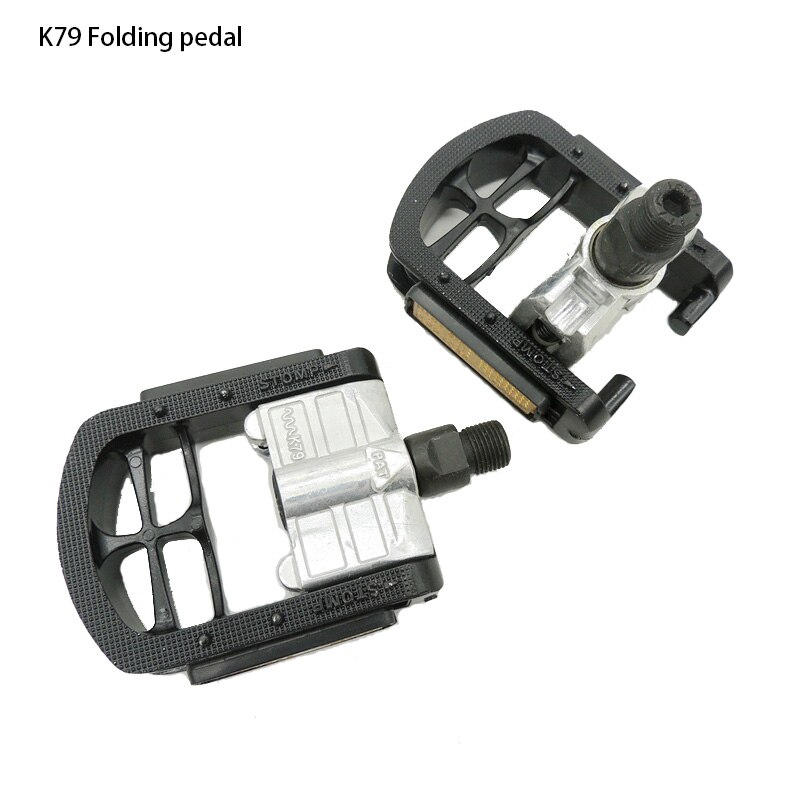 Wellgo – pédales de vélo pliant ultralégères, en alliage d&#39;aluminium, antidérapantes, vtt, BMX, accessoires de cyclisme: K79