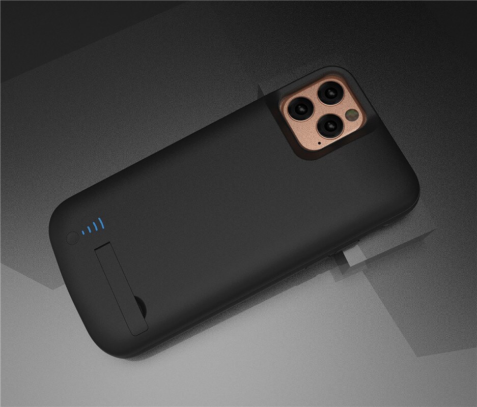 shockproof Battery Charger Case For iPhone 12 Pro Max Backup Power Bank Cases For iPhone 12 Mini Power Case Charging Stand Cover