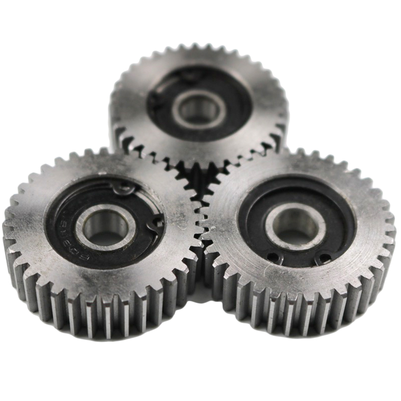 3 Pieces Gear Diameter 38 Mm 36 Tooth steel gear Thickness 12 Mm Electric Vehicle Steel Gear gee Pressure Angle