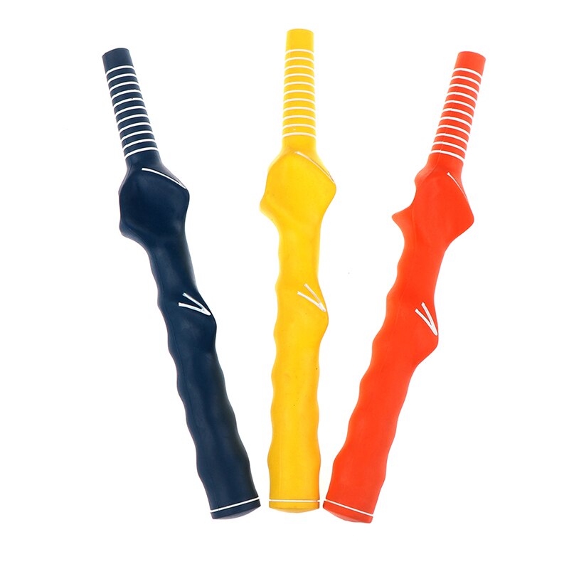 Rubber Golf Training Grip Golf Swing Trainer Grip Golfer Correct Hand Position Training Tool Outdoor Golf Coaching Practice Aids