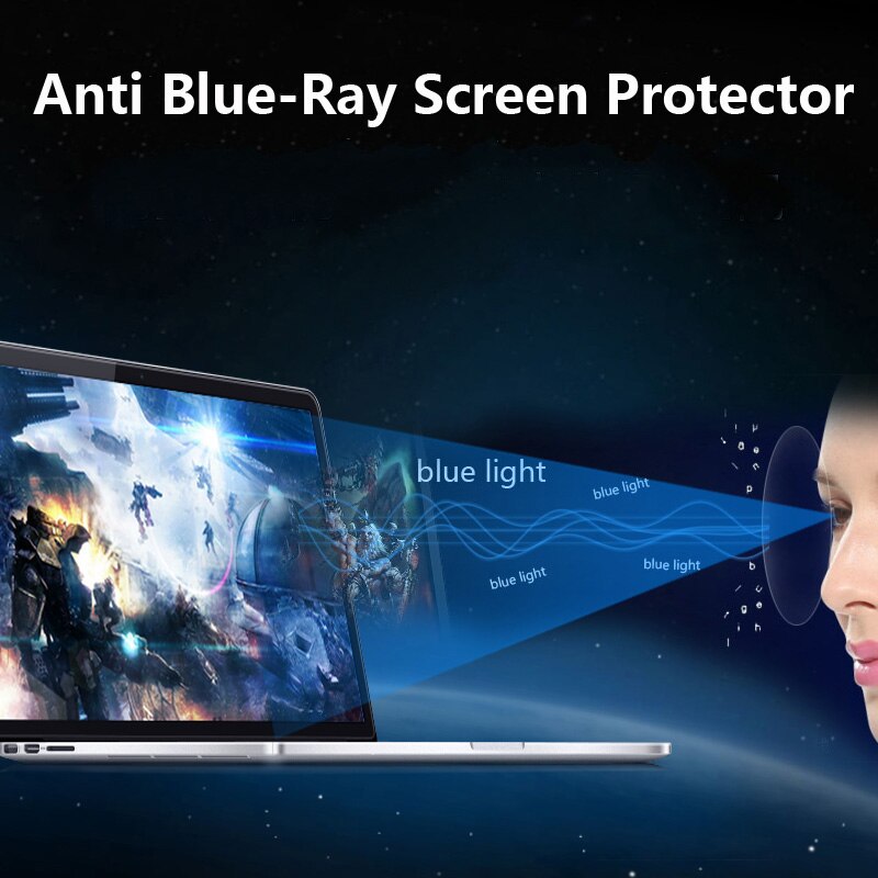 Set of 2 Anti Blue-Ray 13.3" Screen Protector Guard for Dell XPS 13-9343 9350 9360 9365 XPS9343 XPS9350 XPS9360