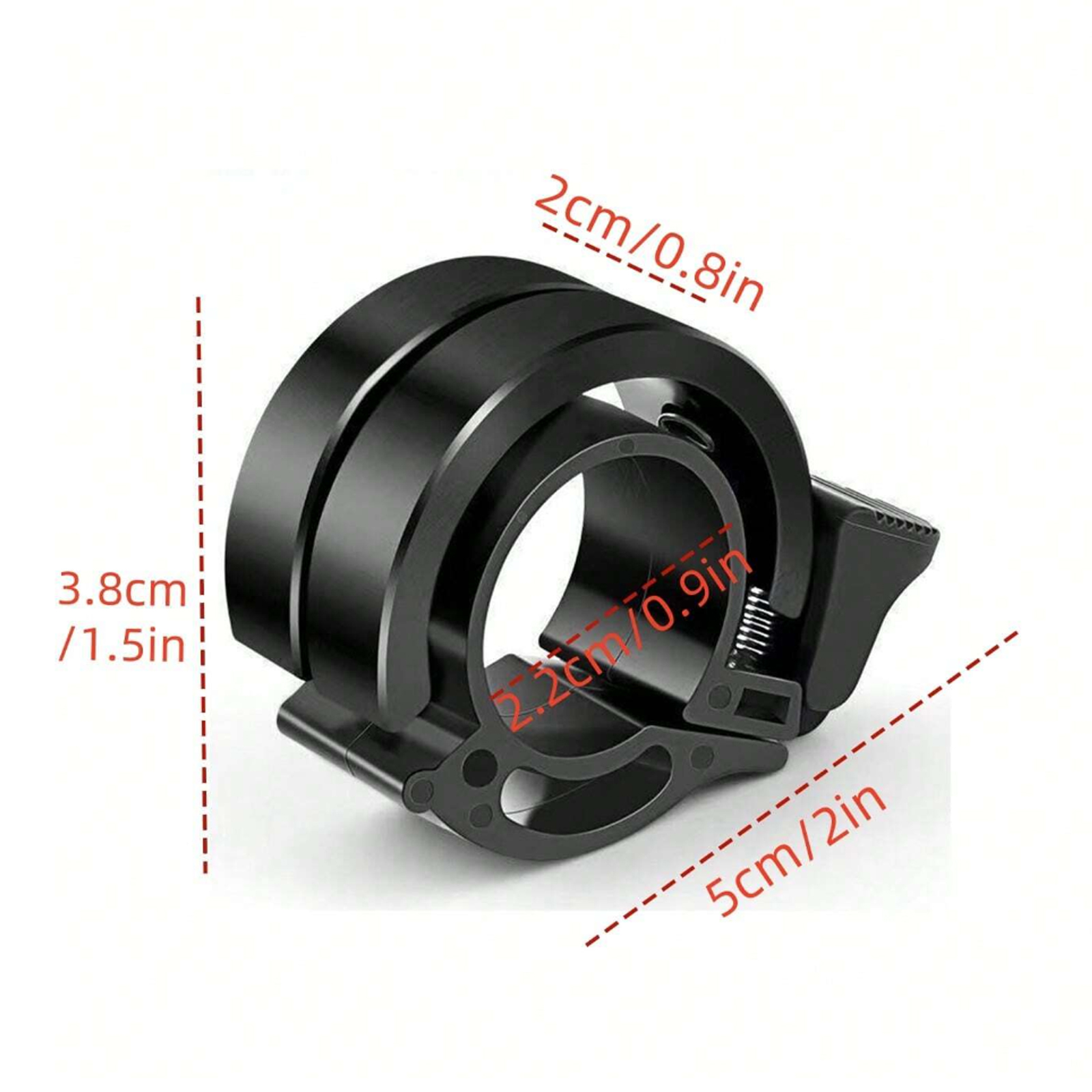 Sonnette de vélo Super forte pour vélo de montagne, klaxon Invisible universel pour adulte, accessoires d'équipement de vélo pliant