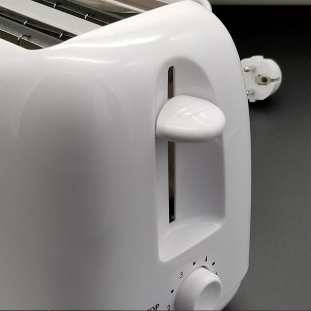 1 PCS Toaster Two Toaster Stereo Surround Six-Speed Knob Household Automatic Breakfast Machine