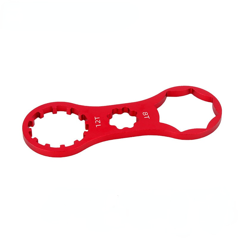 Aluminium Fahrrad Gabel Reparatur Werkzeug für SR Suntour XCR/XCT/XCM/RST MTB Fahrrad Gabel Deckel Schlüssel Demontage Werkzeug Fahrrad Werkzeug