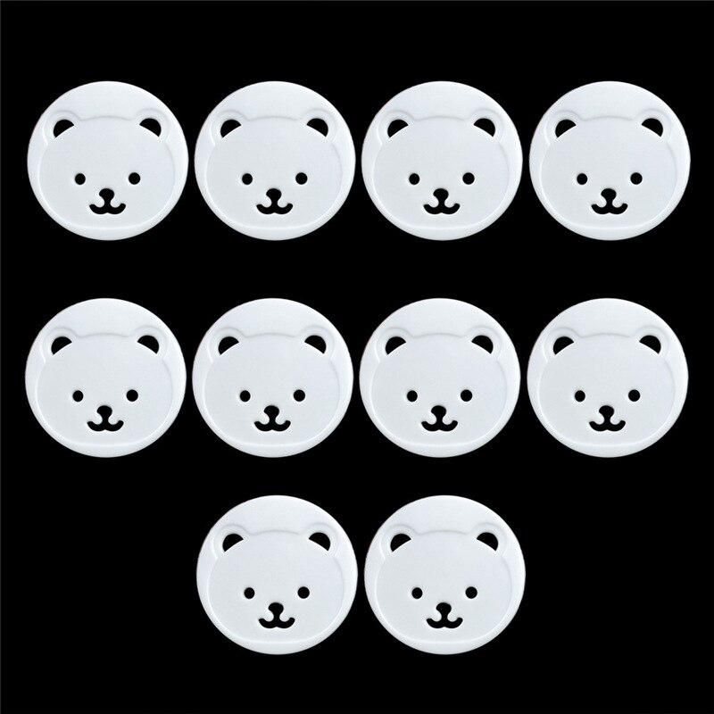 10 Pcs Elektrische Outlet Baby Kinderen Kind Guard Veiligheid Bescherming, Europese Standaard, Anti Elektrische Shock Stekkers Protector Cover
