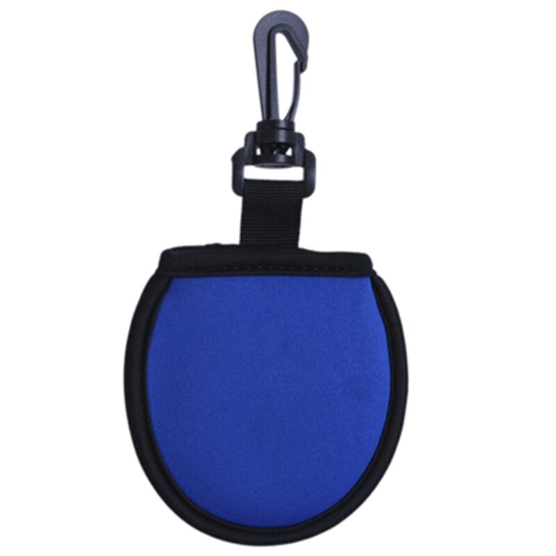 Limpiaparabrisas portátil compacto de bolsillo, limpiador de pelotas de Golf: Blue