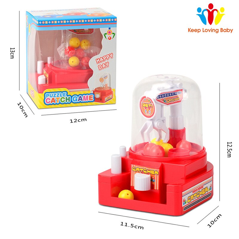 Handleiding Kleine Catching Bal Machine kinderen Educatief ouder-kind Interactie Kleine Catching Muziek Speelgoed Mini Candy Grabber