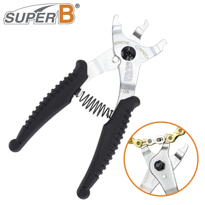 Super B Bike magic button clamp remover and connect tools chain repair tools 2 in 1 Master link pliers-trident TB-3323 TB-3355