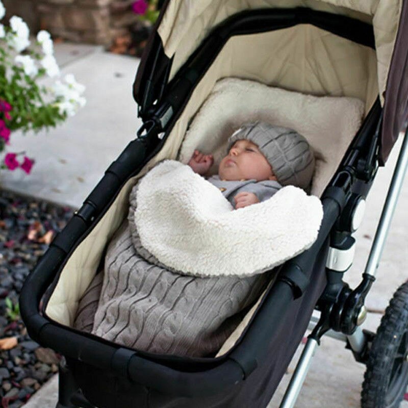-né bébé swaddle sac de couchage enfants hiver sac de couchage enveloppe enfants infantile poussette chancelière bébé sac de nuit