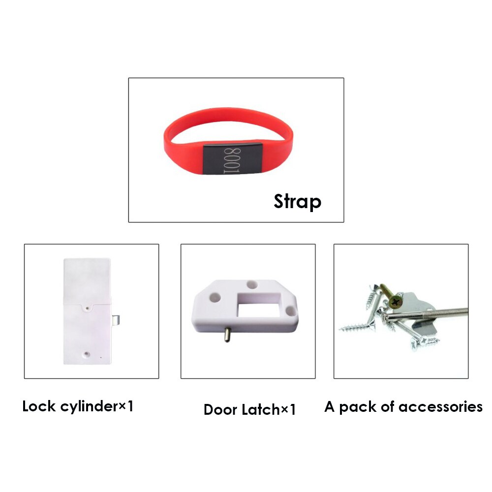 Rfid Kaartlezer Gouden Kleur Kantoor Kast Veiligheid Sloten Houten Meubels Sloten Met Voor Gym/Appartementen/Spa Center etc