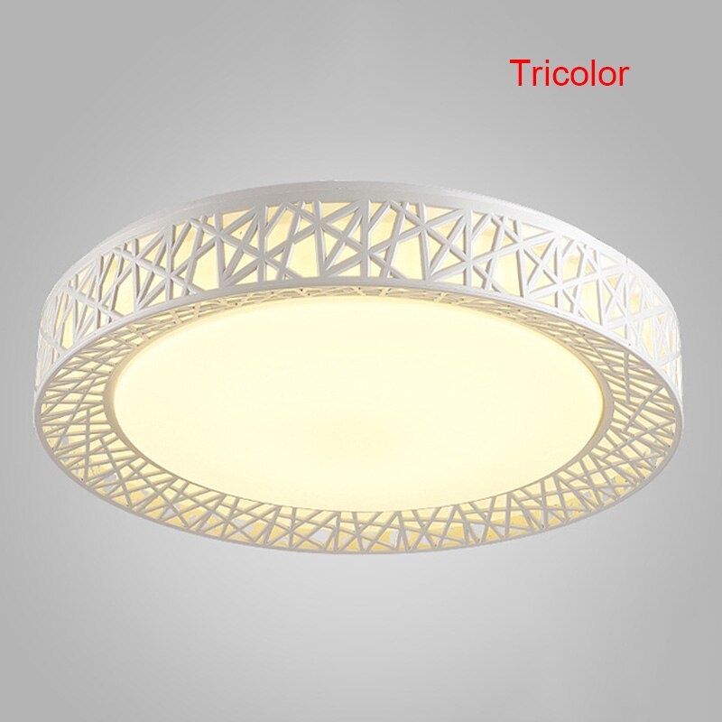 LED Ceiling Light Bird Nest Round Lamp Modern Fixtures For Living Room Bedroom Kitchen BJStore