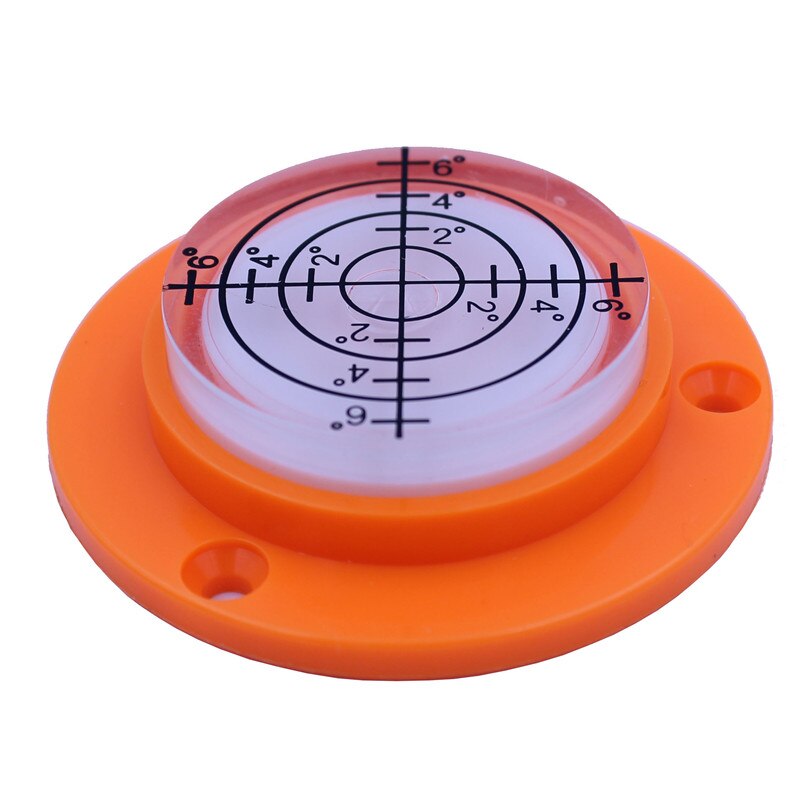 Haccary bullseyes waterpas universeel waterpas waterpas rond horizontaal waterpas kralen met basis maat 50*12mm