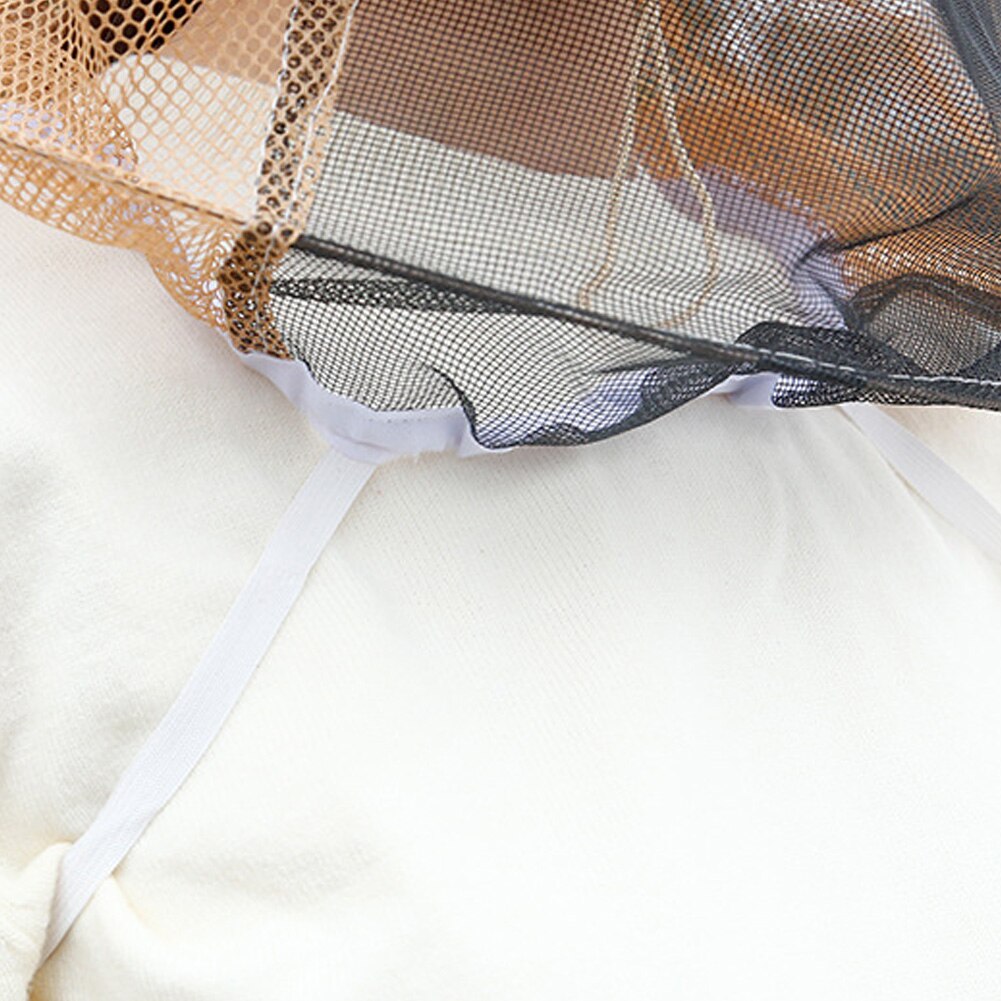 Thick Anti-bee Hat Beekeeping Tools Mesh Weave Breathable Bee Nets Catch Hats Bee Sting Protection
