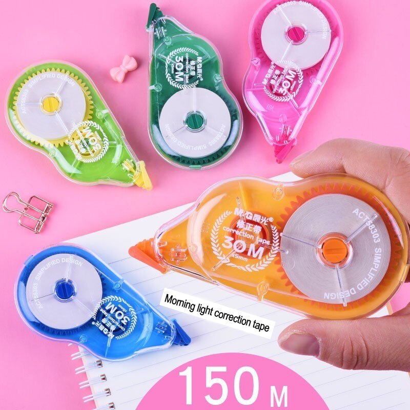 Lps Junior collège élève utiliser étude papeterie minimalisme Membrane transparente Multi fonction originalité ruban de correction
