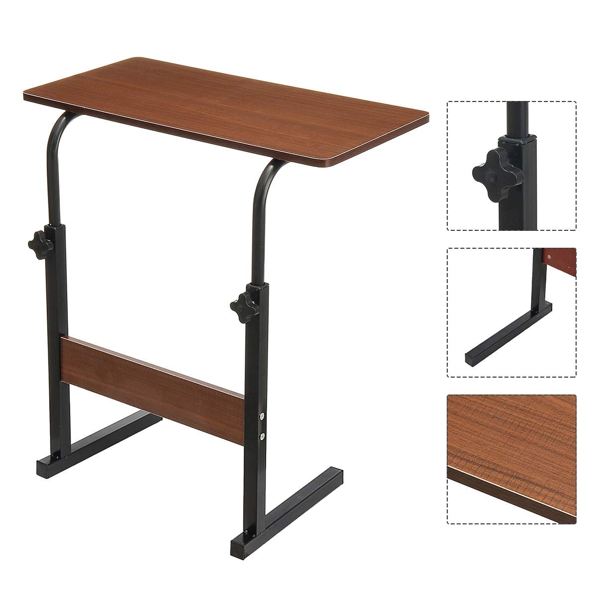 Laptop Desk Computer Table Adjustable Portable Rotate Laptop Bed Table Can be Lifted Removable Computer Standing Desk