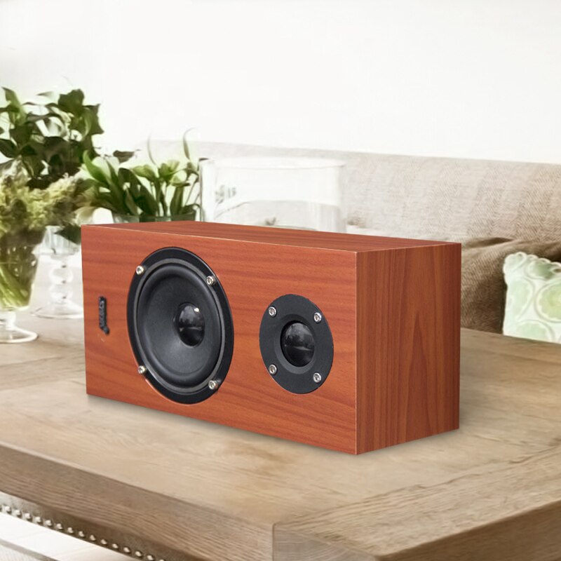 Computer Wooden Speaker USB Wired Powerful SoundBar Stereo Subwoofer Bass speaker Surround for PC Laptop phone Tablet MP3 MP4