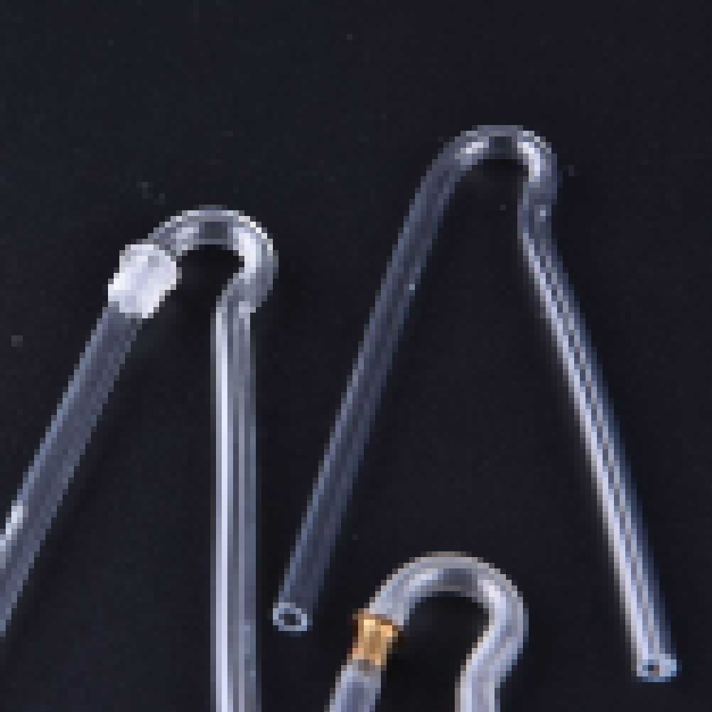 1Stck Klar R/U bilden BTE Otoplastik Hörgerät Schläuche Rohr Vorgeformte Hilfe Otoplastik Rohr Schläuche mit Kunststoff schloss