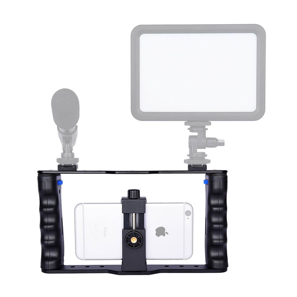 Yelangu  pc01 stabilisator steadicam smarttelefon video rigg til mobiltelefon xiaomi samsung huawei størrelse under 6.6 tommer